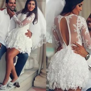 Vintage Short Wedding Dress